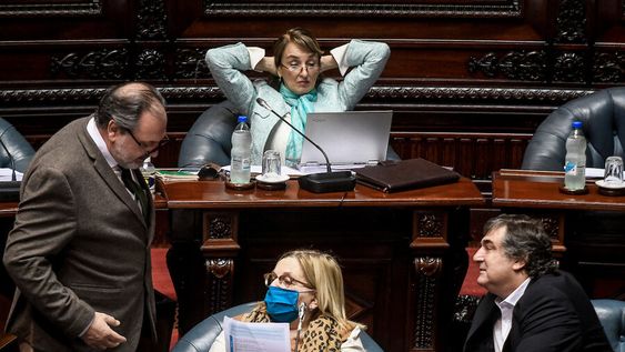 Legisladores del Partido Nacional. Foto: Javier Calvelo / adhocFOTOS Legisladores del Partido Nacional. Foto: Javier Calvelo / adhocFOTOS