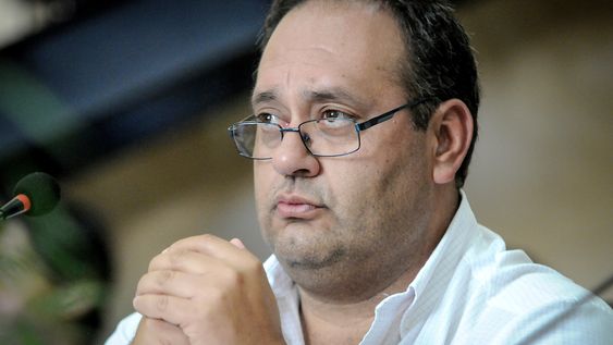 Guillermo Caraballo durante el Congreso de Intendentes Guillermo Caraballo durante el Congreso de Intendentes