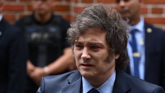 El presidente argentino Javier Milei El presidente argentino Javier Milei