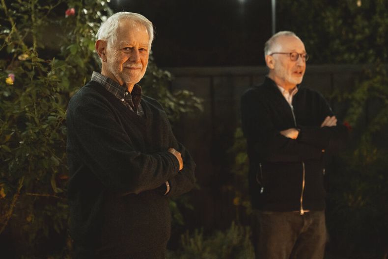 Paul Milgrom y Robert Wilson. Foto: AFP.