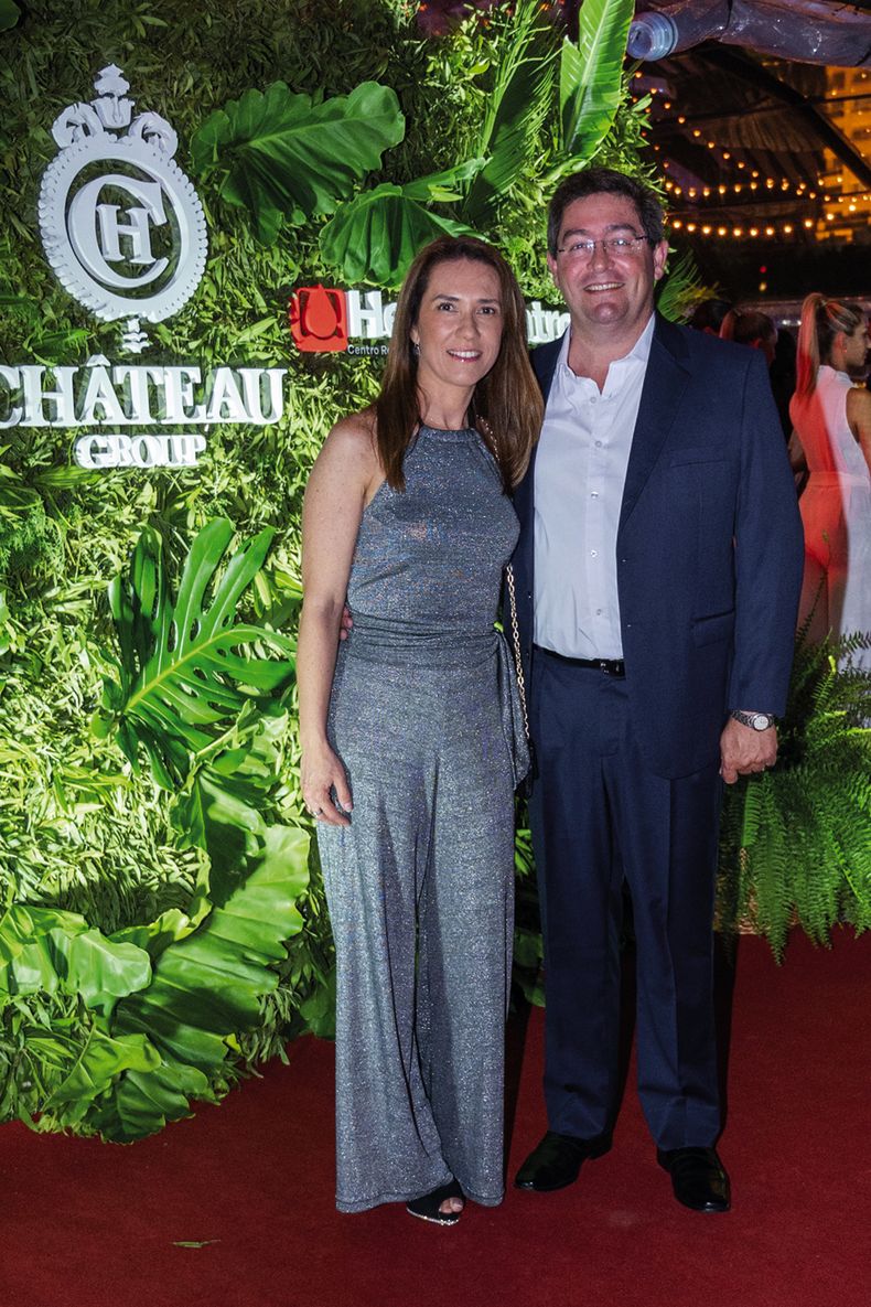 Virginia Duarte y el presidente de ASSE Leonardo Cipriani 