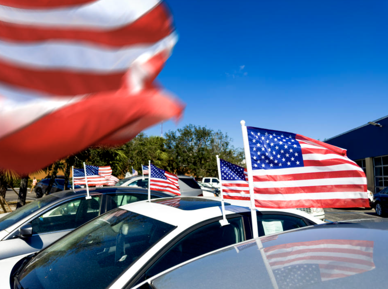 Coches a la venta en Estados Unidos