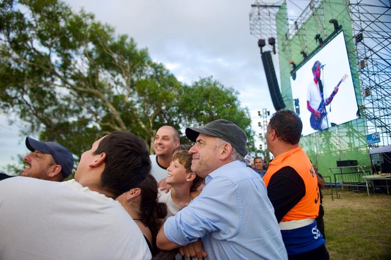 Presidente Yamandú Orsi en la celebración del bicentenario de la liberación de las fortalezas.