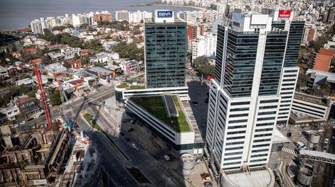 Vista aérea desde la cuarta torre del World Trade Center. Foto: Mauricio Zina, adhocFOTOS