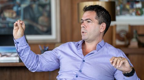 Leonardo García, presidente de la Cámara de Industrias.