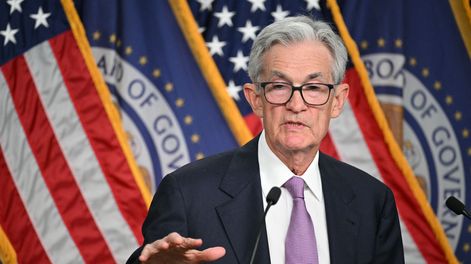 Jerome Powell, presidente de la Fed