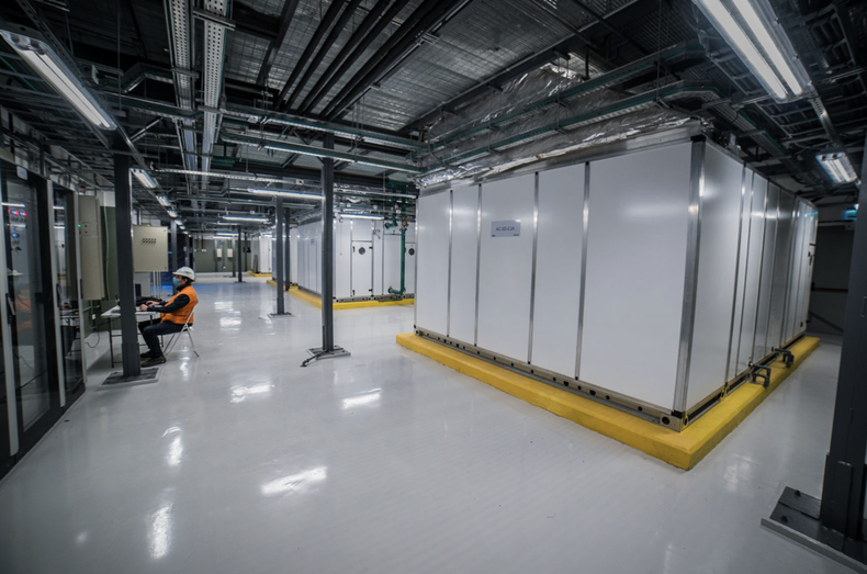 Data center de Antel en Pando.