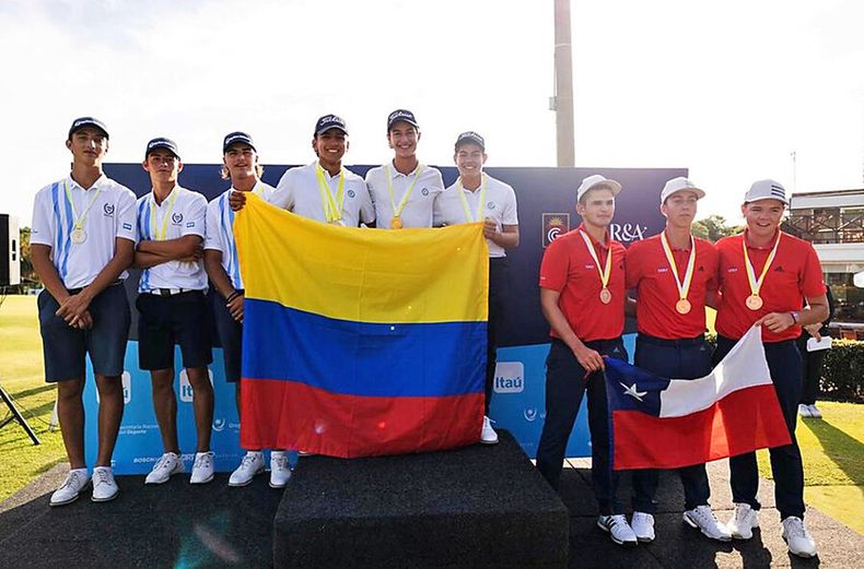 El equipo masculino de Colombia campeón sudamericano