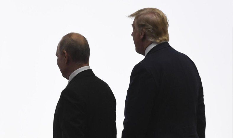 Vladímir Putin y Donald Trump
