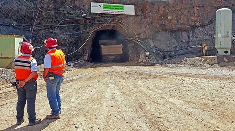 Una mina en Uruguay.&nbsp;