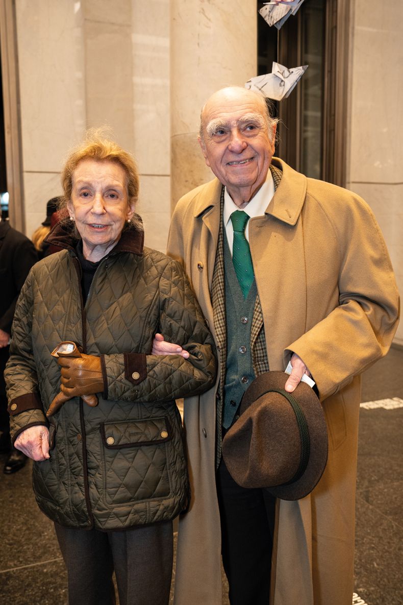 Marta Canessa y su esposo, el expresidente Julio María Sanguinetti