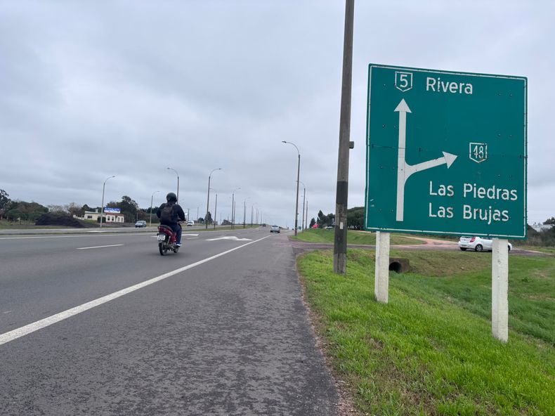 La intersección de las rutas 5 y 48, donde Antel levantará su nuevo centro de datos.