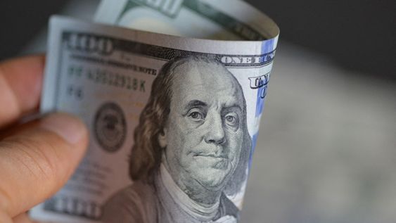 Billete de dólar. Billete de dólar.