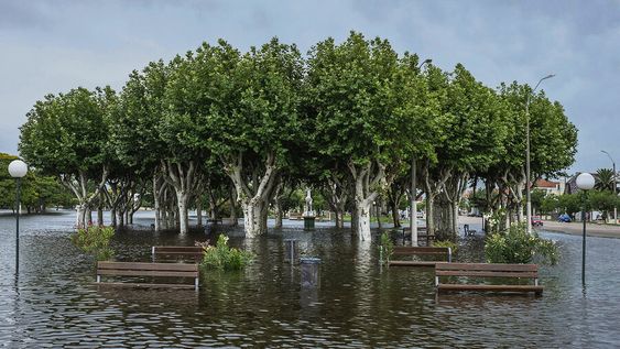 Inundación en Mercedes en 2019. Foto: Ernesto Ryan / adhocFOTOS