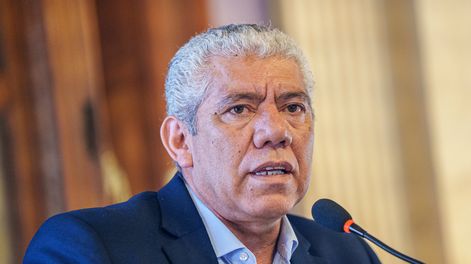 Felipe Carballo durante un seminario sobre Fuerzas Armadas en el Palacio Legislativo.&nbsp;