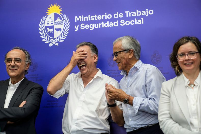 Asunción de Juan Castillo como ministro de Trabajo, en el Ministerio de Trabajo