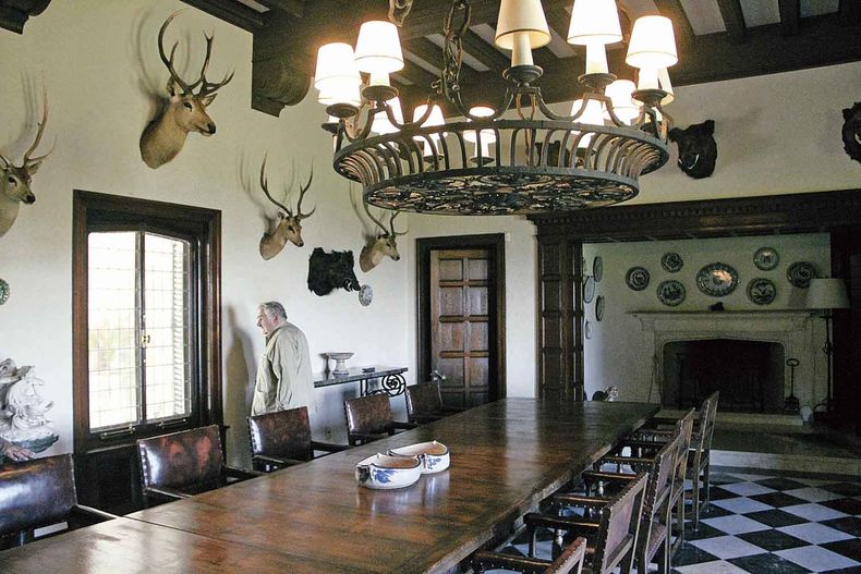 El expresidente de la República, José Mujica en la estancia presidencial de Anchorena, en marzo de 2014