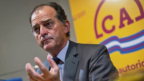 Guido Manini Ríos, líder de Cabildo Abierto. Foto: Pablo Vignali, adhocFOTOS