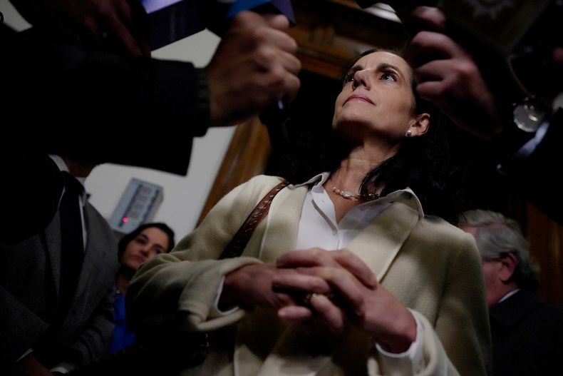 La ministra de Economía, al presentar en junio la Rendición de Cuentas de 2023