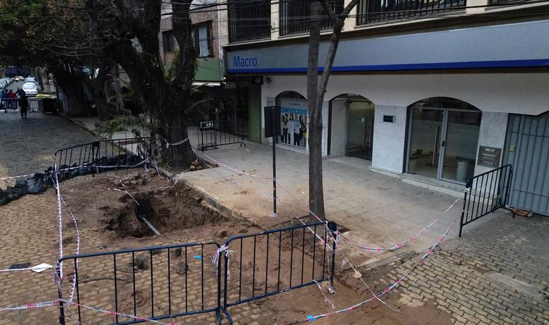 El túnel fue hallado el 8 de agosto y por el hecho detuvieron al líder de la barra de Nacional