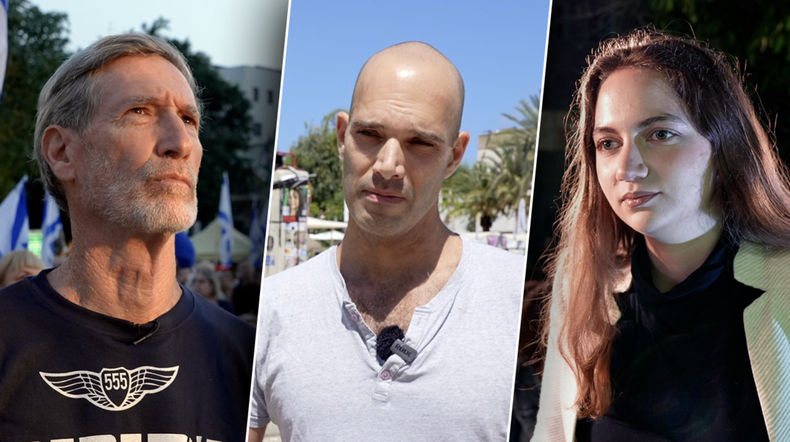 Guy Poran, Yuval Ben Ari y Sofia Orr