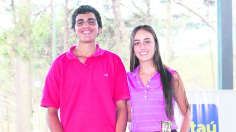 imagen de Sofía García Austt y Luis Rochón se consagraron nuevos campeones nacionales juveniles en certamen disputado en el Club del Lago