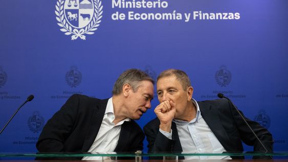 Martín Vallcorba y Gabriel Oddone. Martín Vallcorba y Gabriel Oddone.