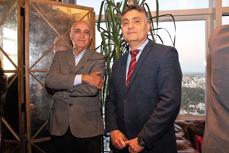 Jorge Gerez con Isaac Alfie