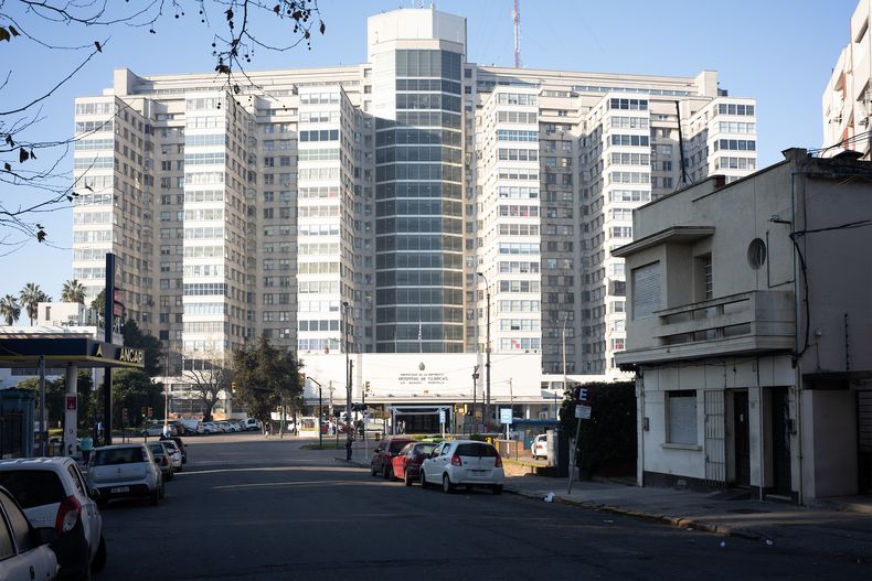 Hospital de Clínicas, a mediados de 2024 &nbsp;
