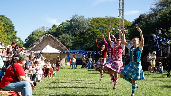 espiritu escoces en una nueva edicion de los highland games