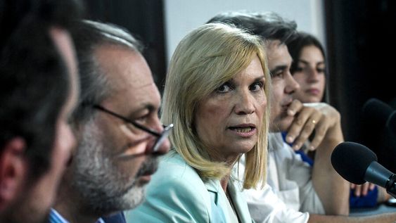 Beatriz Argimón y Jorge Gandini. Foto: Javier Calvelo / adhocFOTOS Beatriz Argimón y Jorge Gandini. Foto: Javier Calvelo / adhocFOTOS