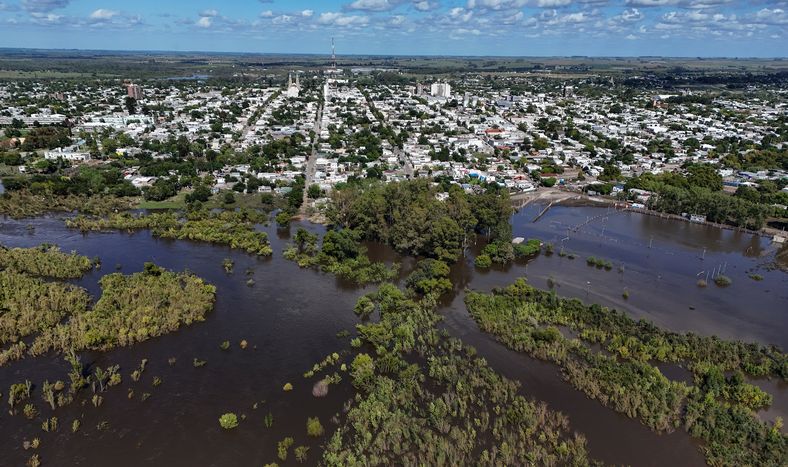 Inundación en la ciudad de Florida