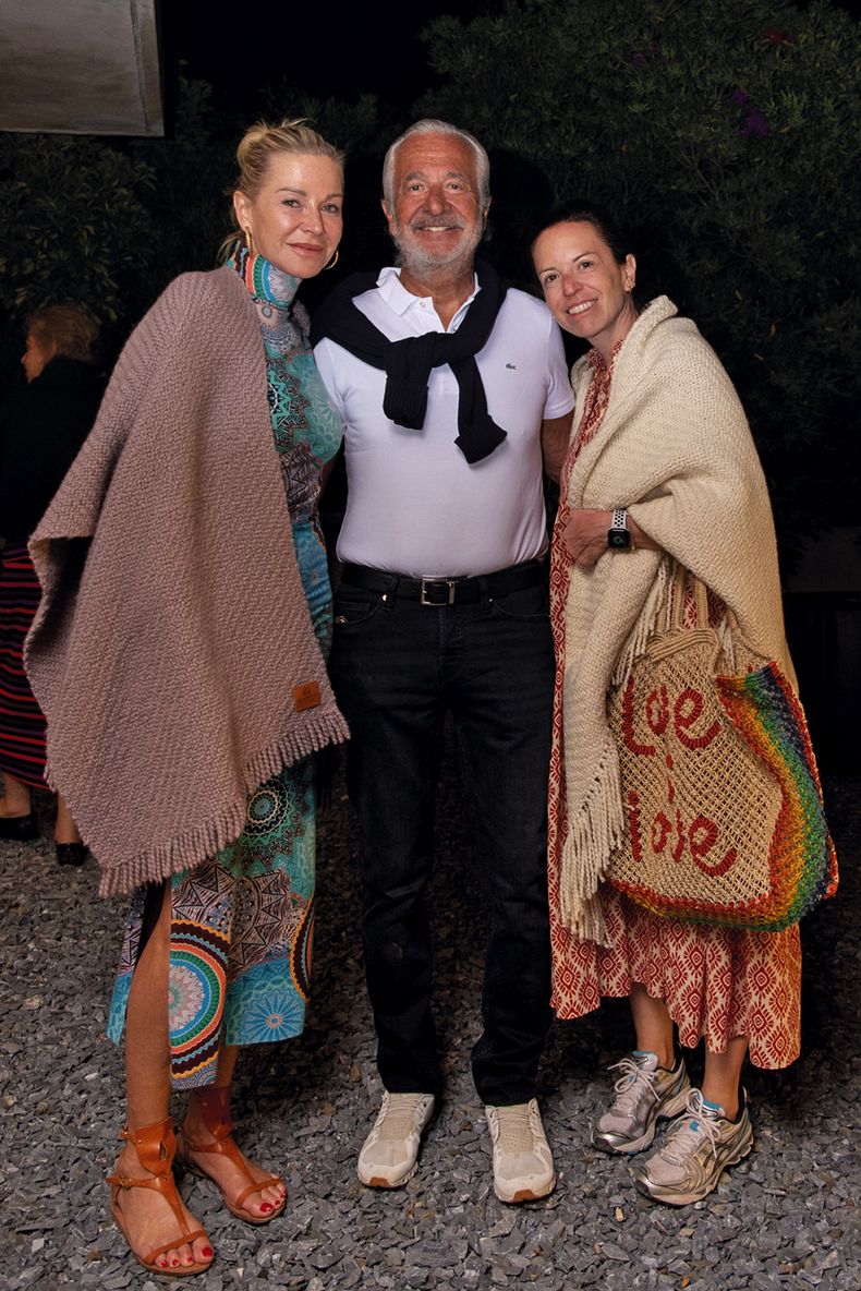 Andrea, Tommy y Carol Rinderknecht