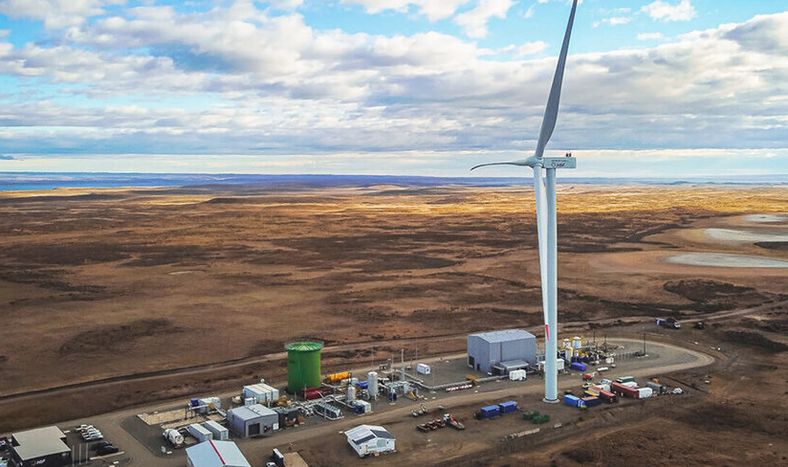 Planta de hidrógeno verde en Chile. Foto: HIF