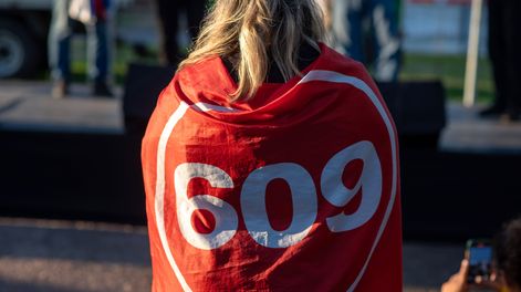 Militante de la lista 609.&nbsp;