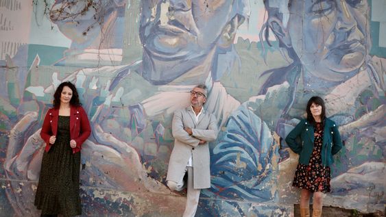 Gabriela Morgare, Hugo Rocca (Proyecto Caníbal Troilo) y Analía Pérez Gabriela Morgare, Hugo Rocca (Proyecto Caníbal Troilo) y Analía Pérez