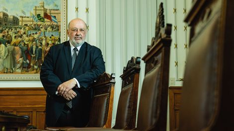 Wilfredo Penco, presidente de la Corte Electoral