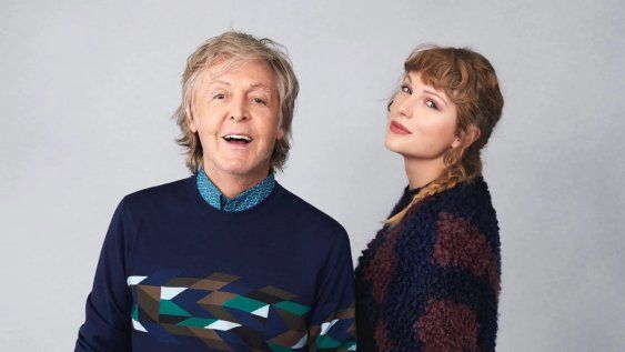 Paul McCartney y Taylor Swift Paul McCartney y Taylor Swift