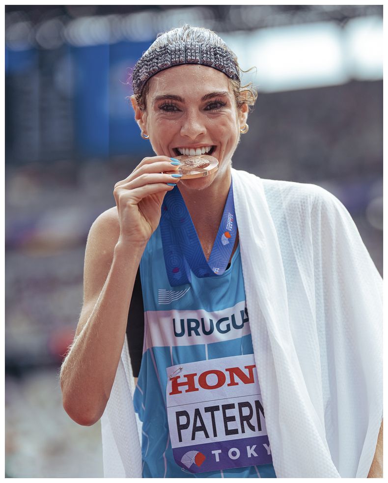 La medalla de bronce de Julia Paternain Muniz­ en el Mundial de Atletismo de Tokio fue la primera medalla para Uruguay en los 19 mundiales que se han celebrado desde 1983.