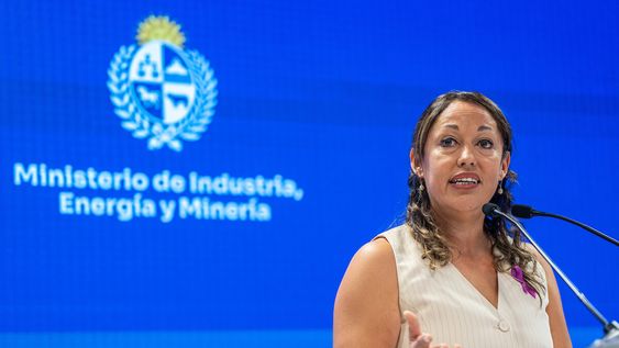 Ministra de Industria, Energía y Minería, Fernanda Cardona.