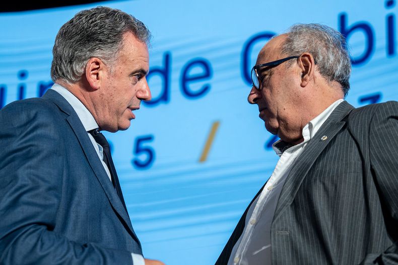 El presidente electo y el ministro de Ganadería desginado