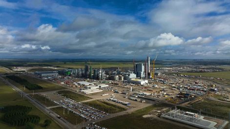 UPM 2, próxima a empezar a humear a prueba. Foto: UPM