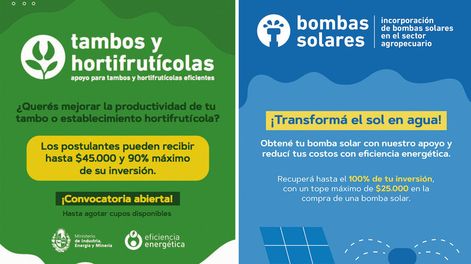 imagen de Programas de apoyo al sector agropecuario del Ministerio de Industria, Energía y Minería