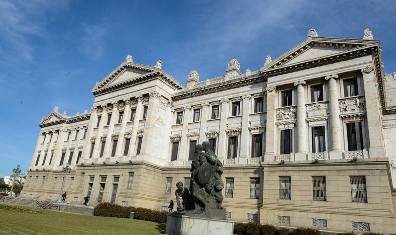 Fachada del Palacio Legislativo.