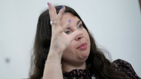 Psicóloga Mariana Álvez Guerra, directora de Psicología Positiva Uruguay. Foto: Javier Calvelo / adhocFOTOS