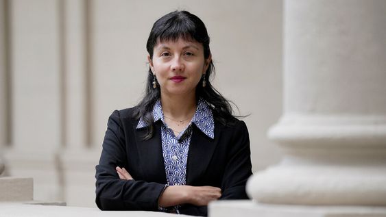Brigitte Leal en la Facultad de Derecho de la Udelar. Foto: Javier Calvelo, adhocFOTOS Brigitte Leal en la Facultad de Derecho de la Udelar. Foto: Javier Calvelo, adhocFOTOS