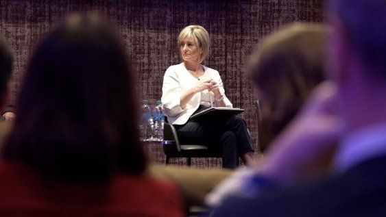 Gabriela Valverde, subsecretaria del Ministerio del Interior, en el evento de Ágora. Gabriela Valverde, subsecretaria del Ministerio del Interior, en el evento de Ágora.