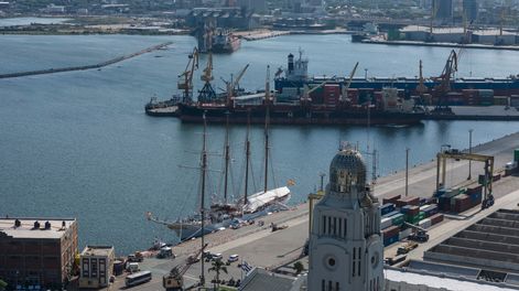 El Puerto de Montevideo, así como el de Nueva Palmira, es utilizado por grupos criminales para el comercio de fentanilo
