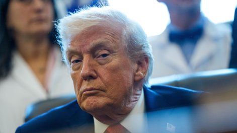 Donald Trump en la Casa Blanca.