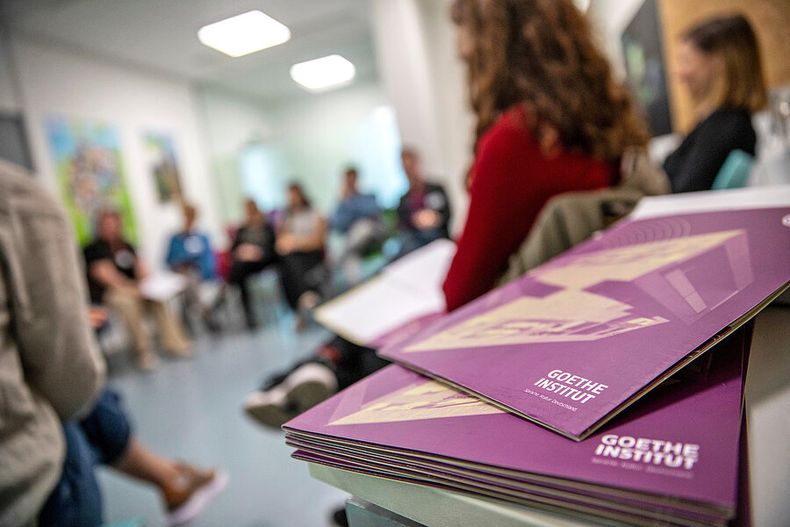 La jornada de bienvenida a los estudiantes del Profesorado en Alemán. Foto: Mauricio Zina / adhocFOTOS